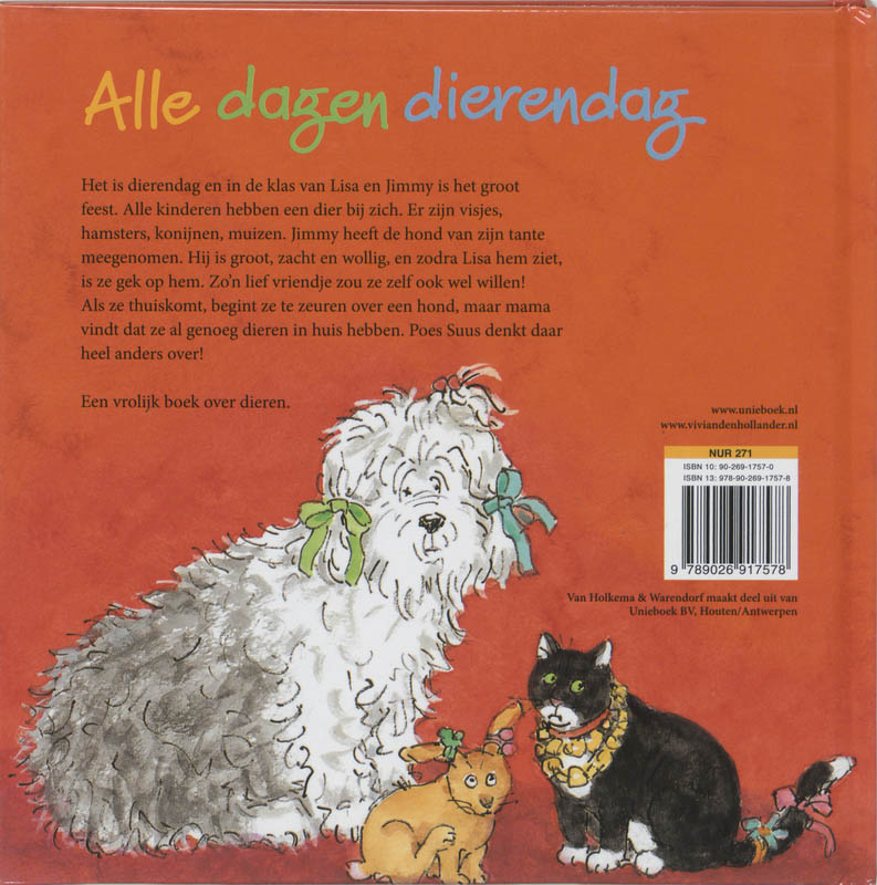 Alle dagen dierendag Alle dagen dierendag achterkant