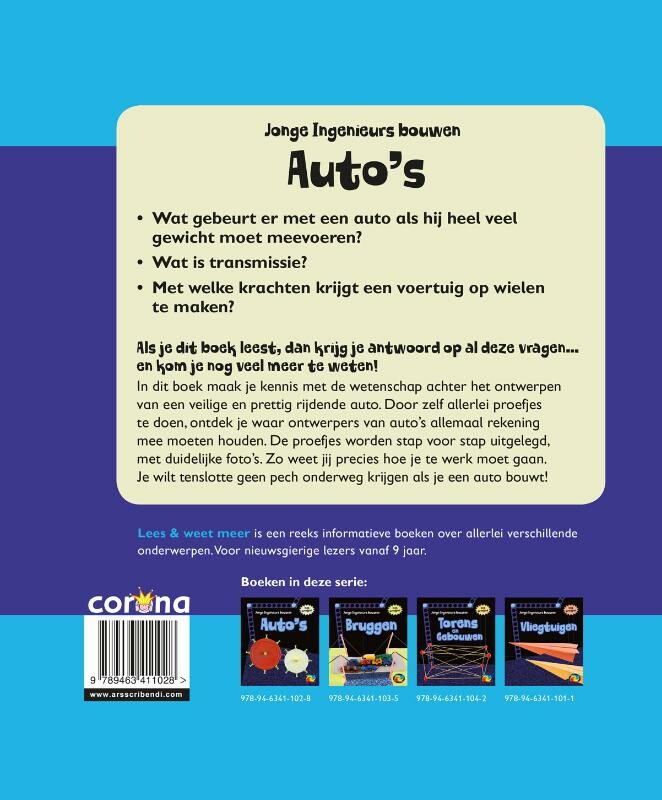 Auto's / Jonge ingenieurs bouwen achterkant