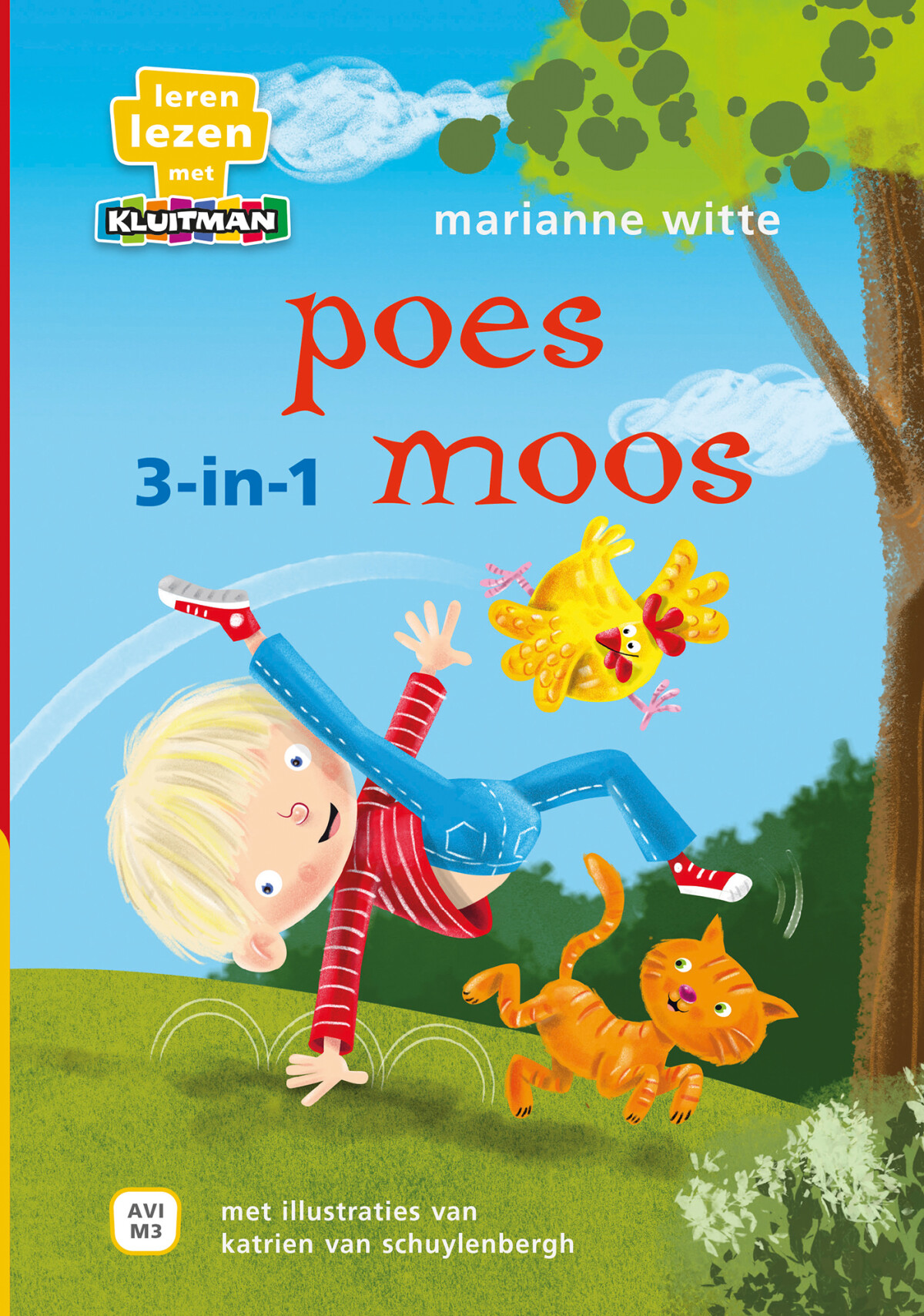 Poes Moos 3-in-1 / Leren lezen met Kluitman