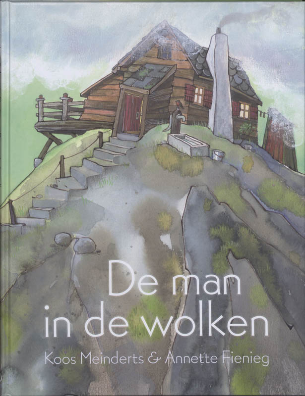 De man in de wolken