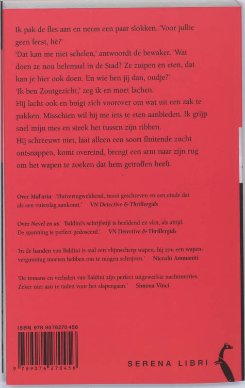 Zoutgezicht / Noir achterkant
