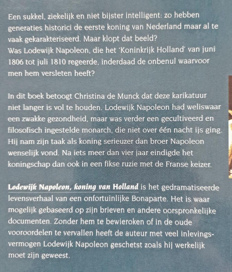 Lodewijk Napoleon achterkant