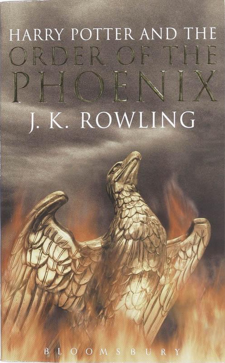 HARRY POTTER ADULT CVR 05 THE ORDER OF THE PHOENI