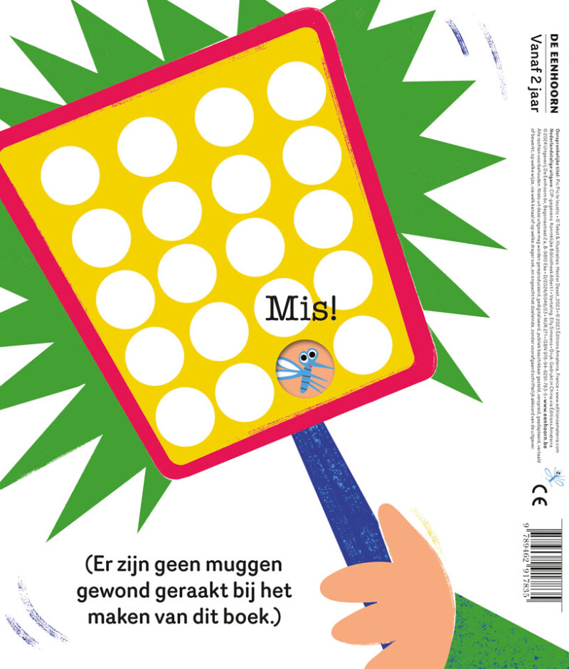 Zoem zoem prik prik achterkant