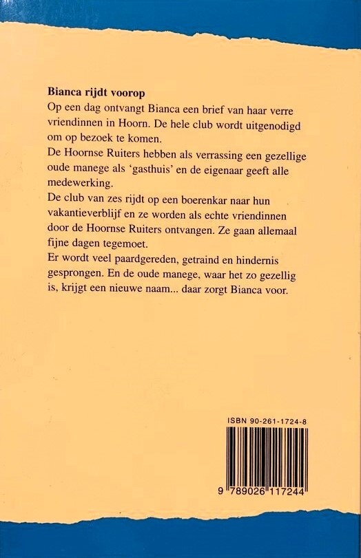 Bianca rijdt voorop / Bianca / 6 achterkant