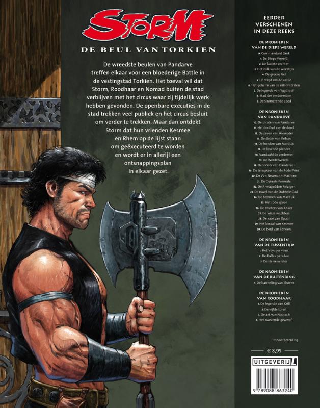 De beul van Torkien / Storm De kronieken van Pandarve / 30 achterkant