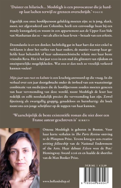 Mijn jaar van rust en kalmte Mijn jaar van rust en kalmte achterkant