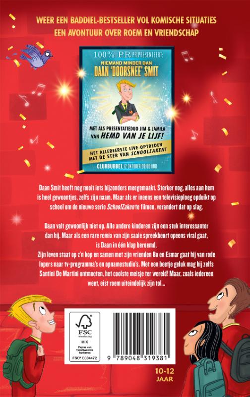 De jongen die ineens beroemd was achterkant