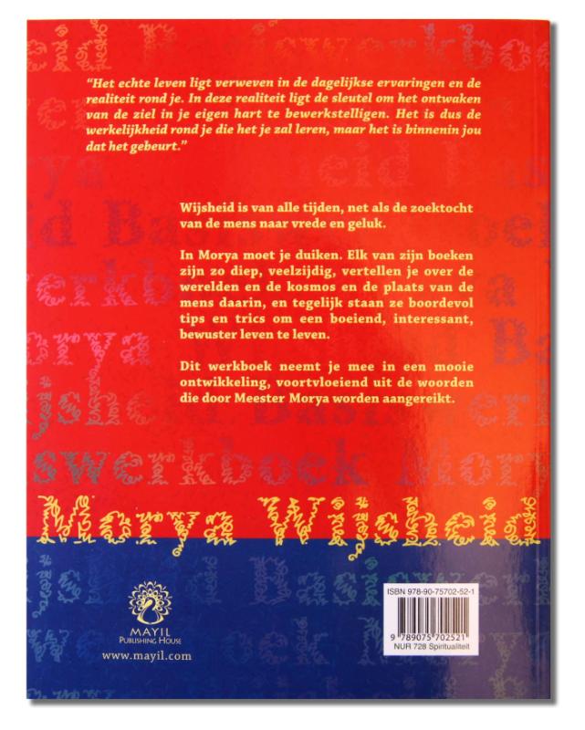 Morya wijsheid basiswerkboek achterkant