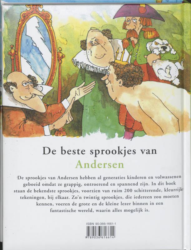 De sprookjes van Andersen achterkant