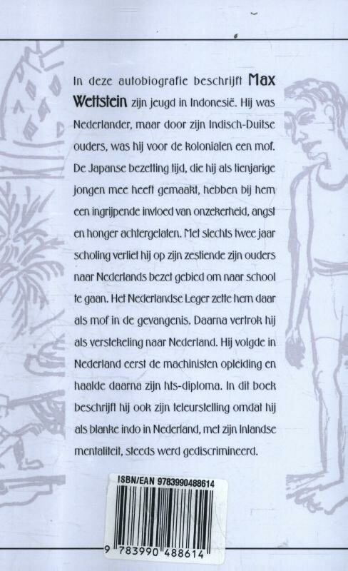 Het leven van een BLANKE INDO in Nederland achterkant