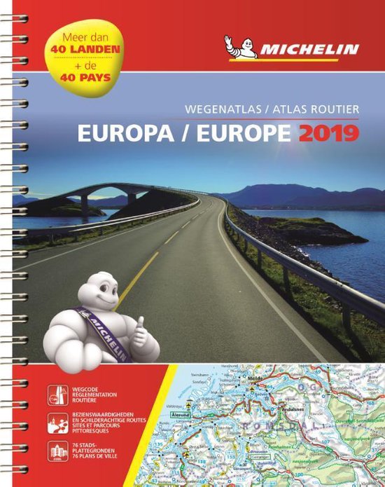 ATLAS MICHELIN EUROPE 2019