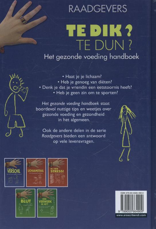 Mijn echte hulpwijzer  -   Te dik? Te dun? achterkant