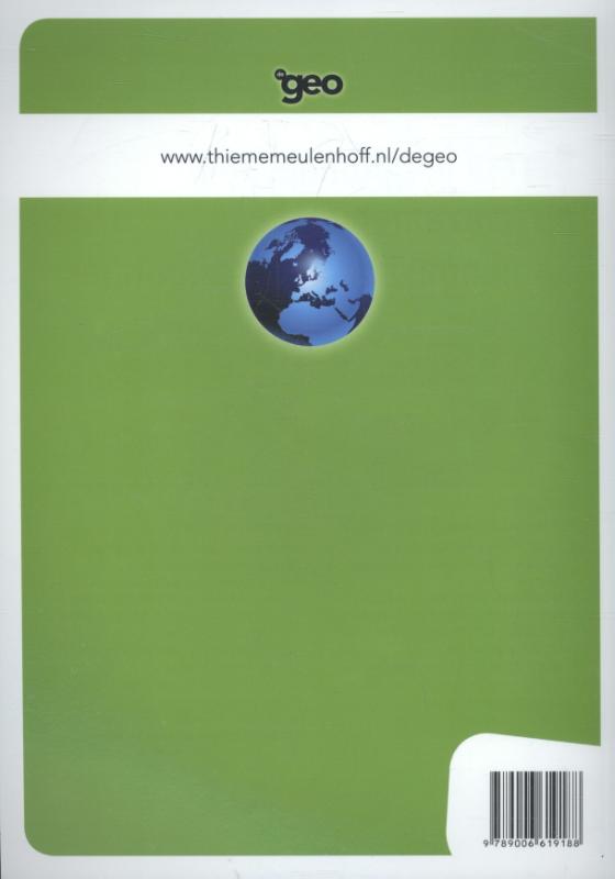 De geo Studieboek Aarde, systeem aarde. Havo SE CE achterkant