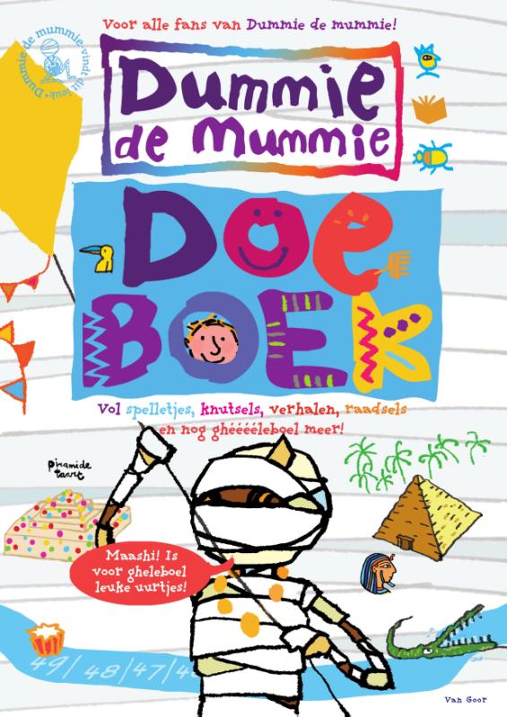 Dummie de mummie doeboek / Dummie de mummie