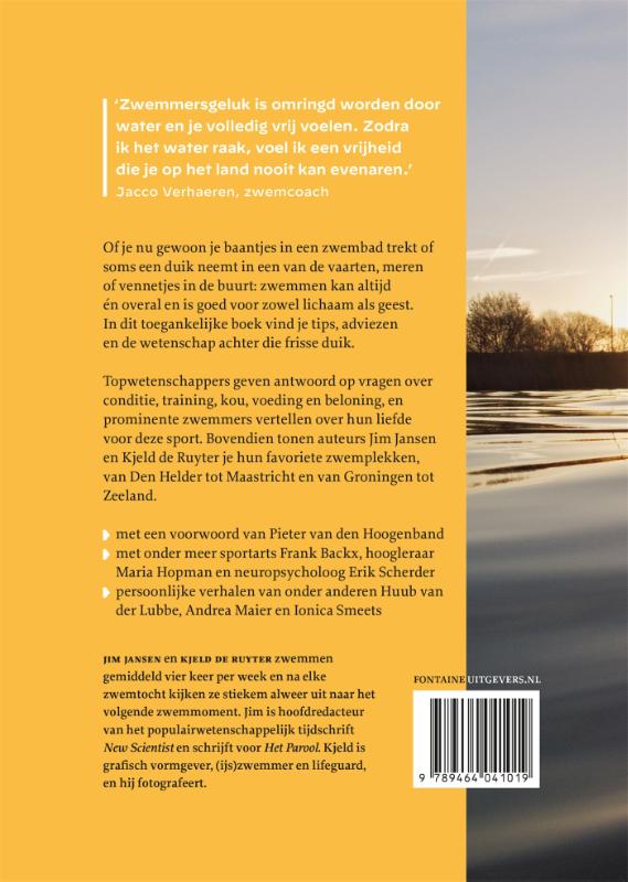 Zwemmersgeluk Zwemmersgeluk achterkant