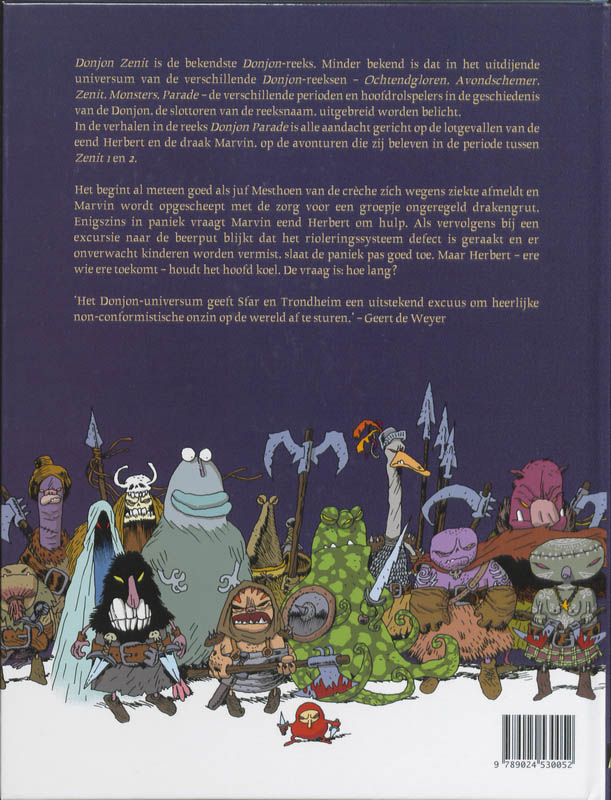 Bloemetjes, Bijtjes en Kleutertjes / Donjon Parade / 4 achterkant