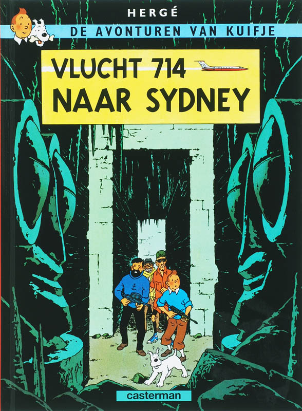 Kuifje A5 22 Vlucht 714