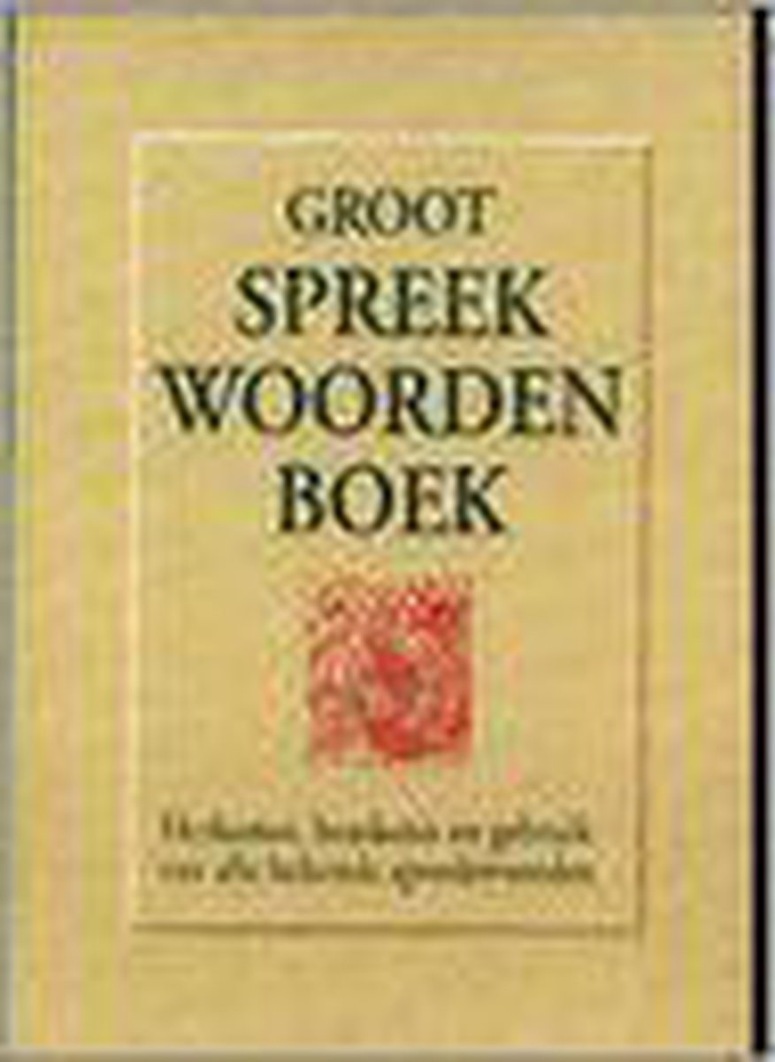 boekenbalie_9789024363575_cover Groot spreekwoordenboek