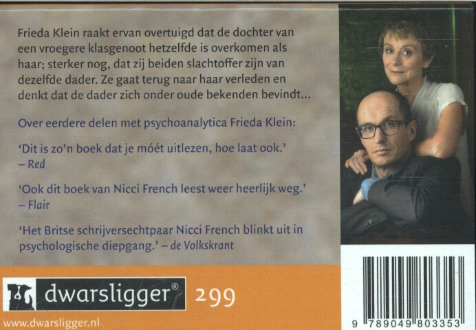 Donderdagskinderen / Frieda Klein / 4 Donderdagskinderen / Frieda Klein / 4 achterkant