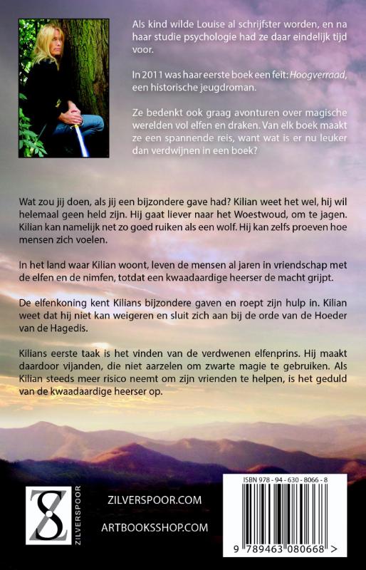 De hoeder van de hagedis / De zevende kroonsteen / 1 achterkant