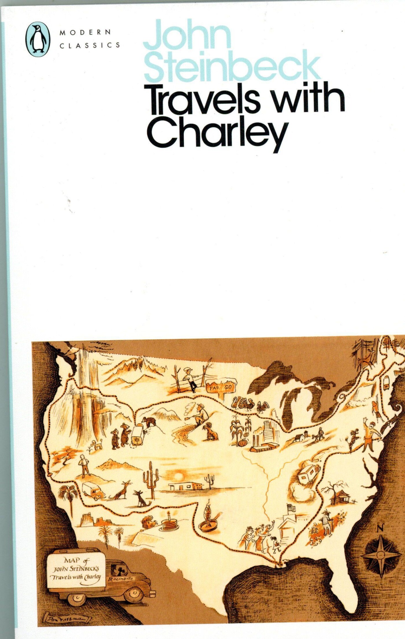 Travels with Charley in search of America / Penguin modern classics