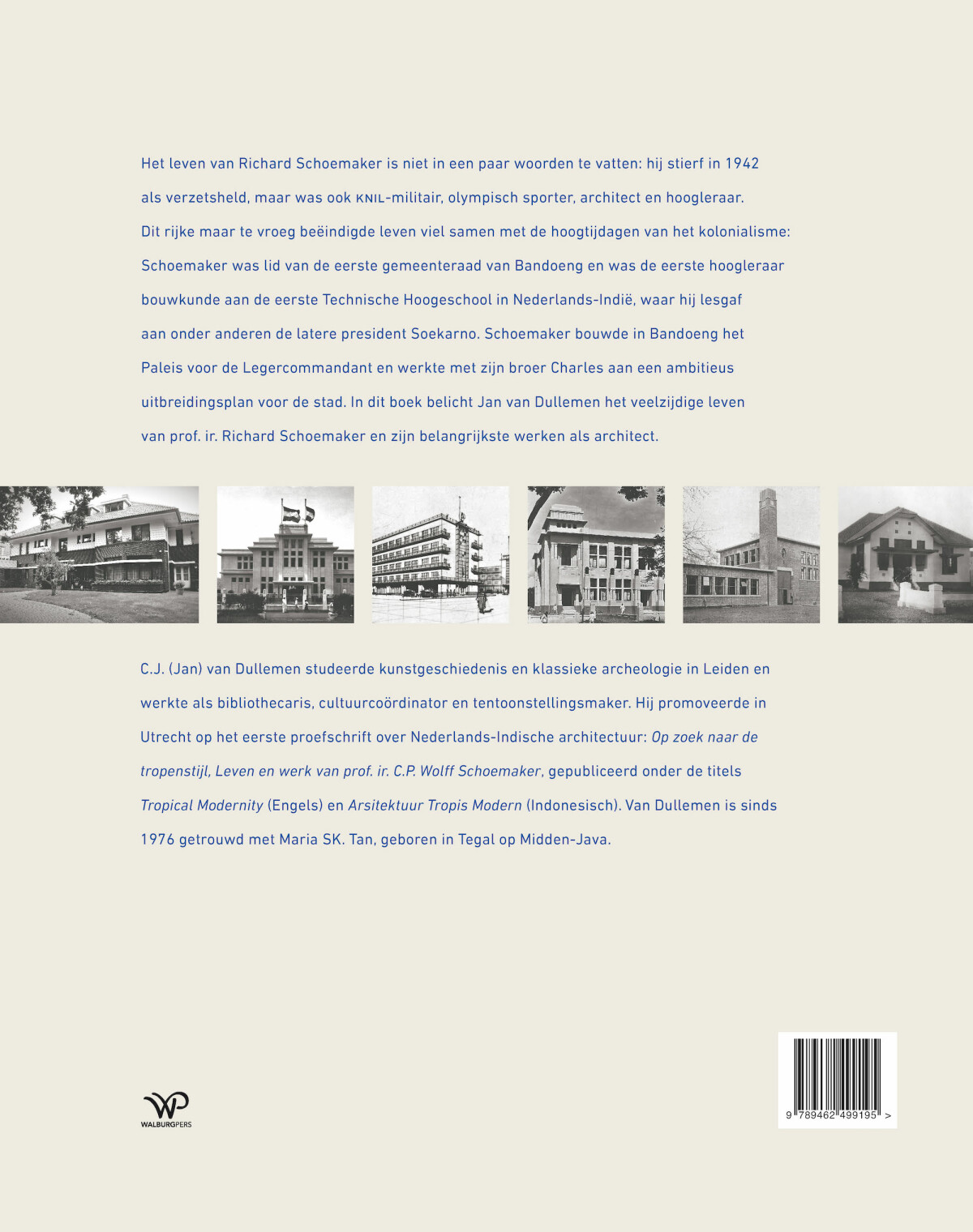 Architect in Bandoeng, verzetsstrijder in Delft achterkant