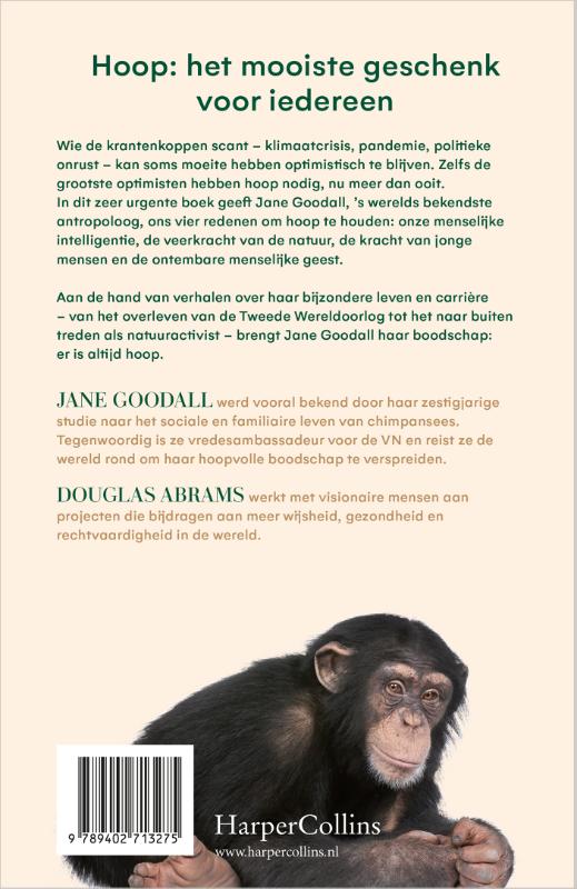 Het boek van hoop achterkant