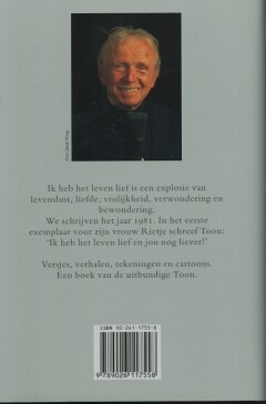 Ik heb het leven lief / Verzameld werk achterkant