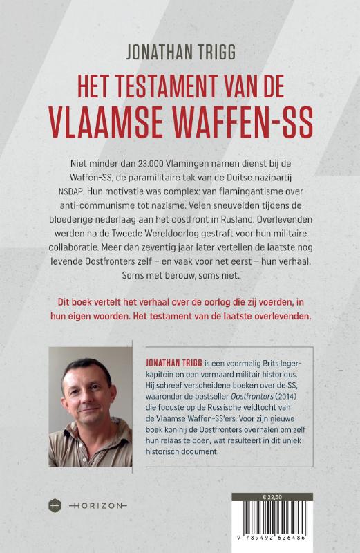 Het testament van de Vlaamse Waffen-SS achterkant