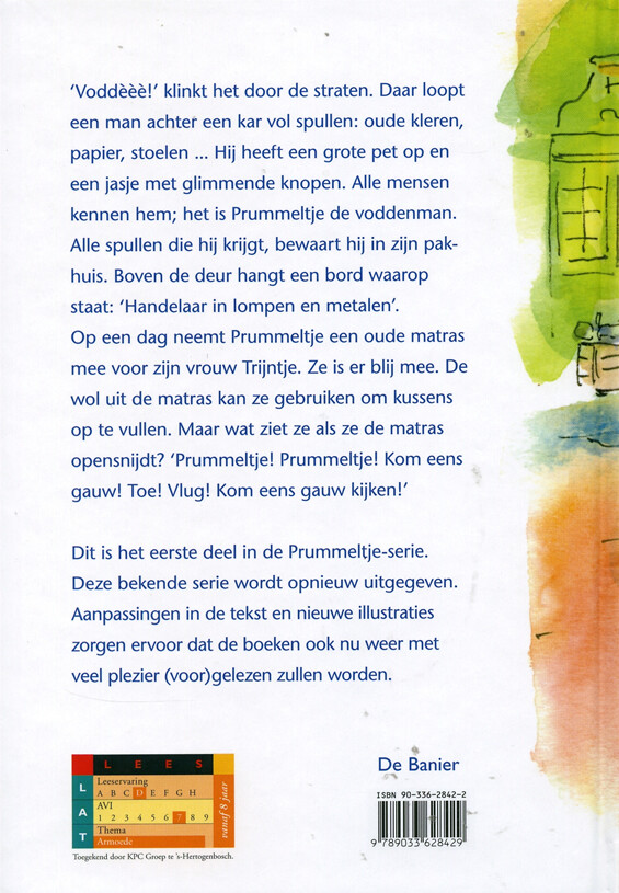 PRUMMELTJE DE VODDENMAN      Pr1 achterkant