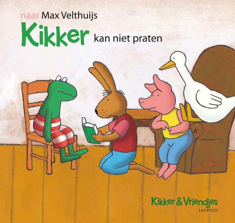 boekenbalie_9789025856014_cover Kikker kan niet praten / Kikker & Vriendjes