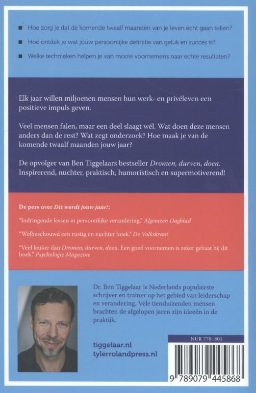 Dit wordt jouw jaar! Dit wordt jouw jaar! achterkant