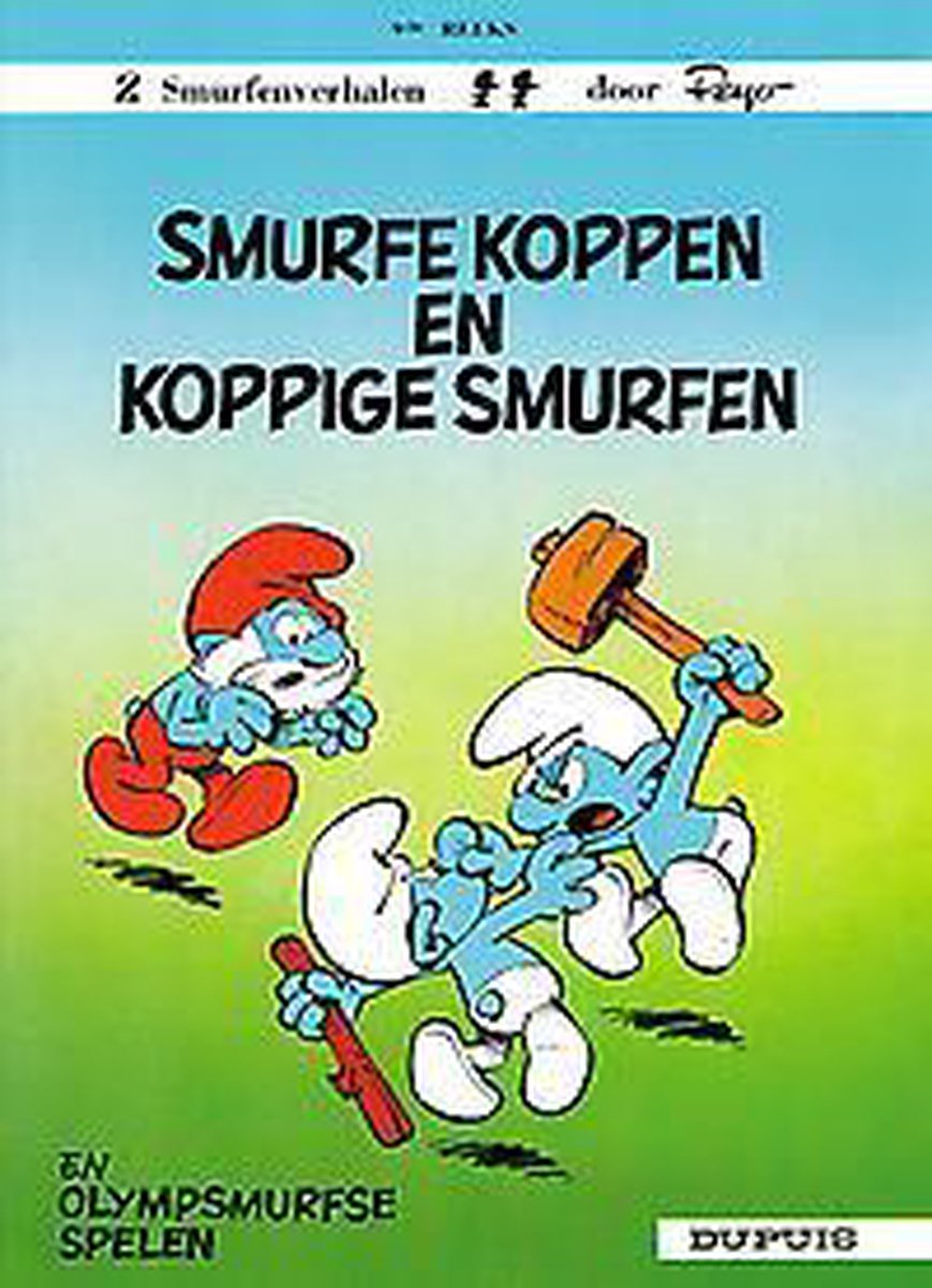 Smurfe koppen en koppige smurfen ; Olympsmurfse spelen