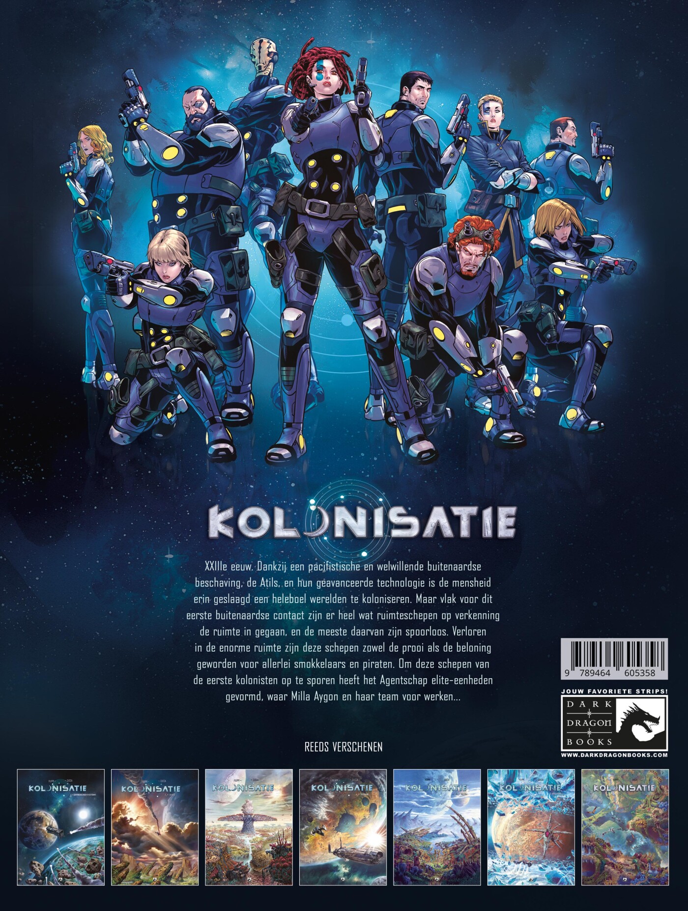 Kolonisatie 8 / Kolonisatie / 8 achterkant