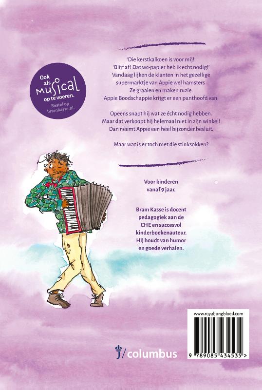 Kerststress met stinksokken achterkant