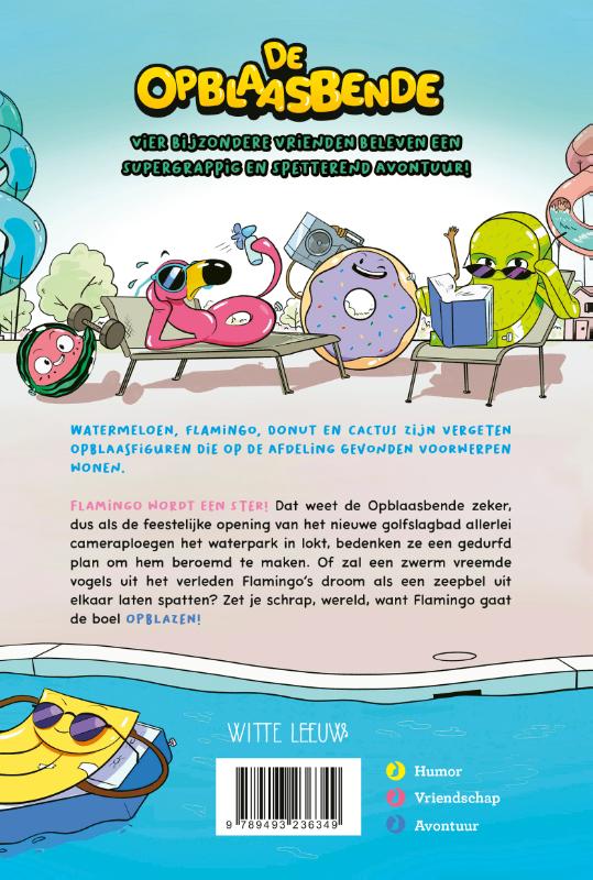 Bijna lek! / De opblaasbende achterkant