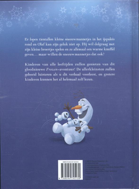 Broertjes voor Olaf! / Disney Frozen Fever achterkant