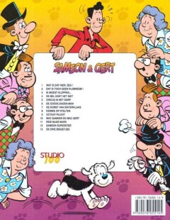 De drie biggetjes / Samson & Gert / 13 achterkant