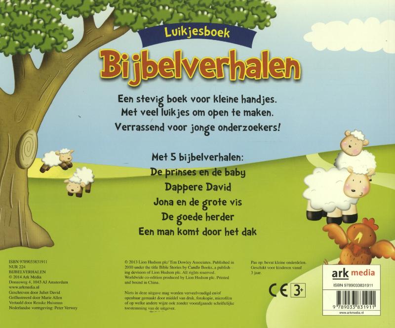 Bijbelverhalen achterkant