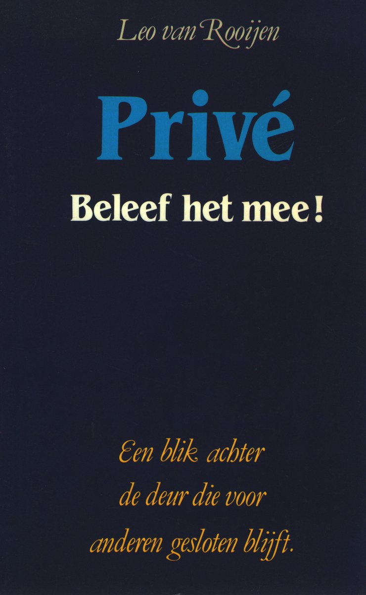 Prive beleef het mee