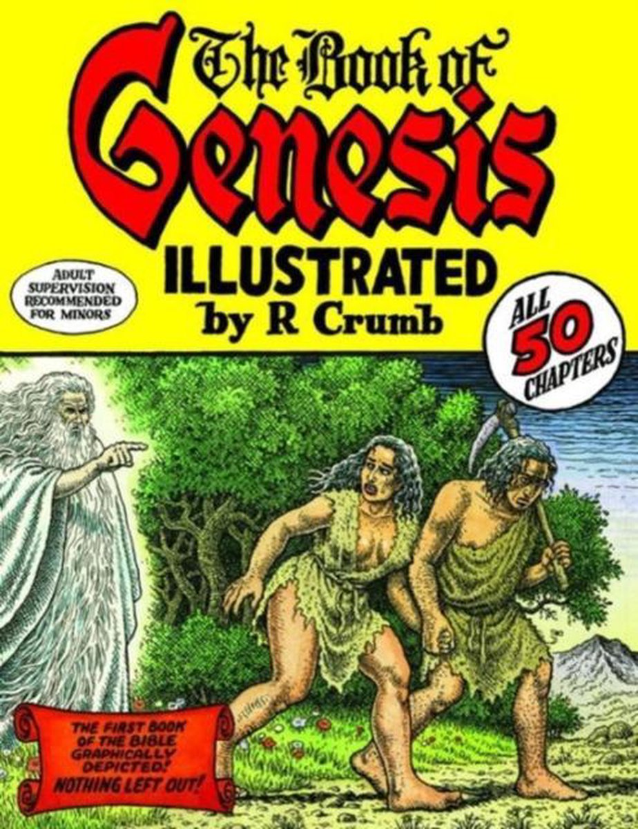 BOOK OF GENESIS ILLUS BY ROBERT CRUMB HC