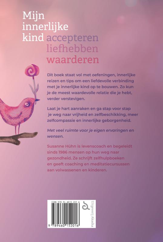 Mijn innerlijke kind accepteren, liefhebben, waarderen achterkant