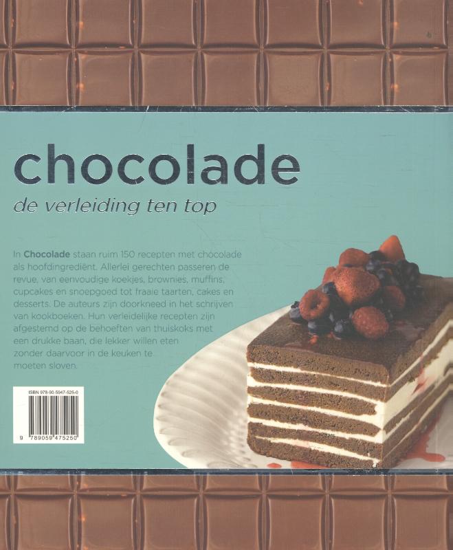 Chocolade achterkant