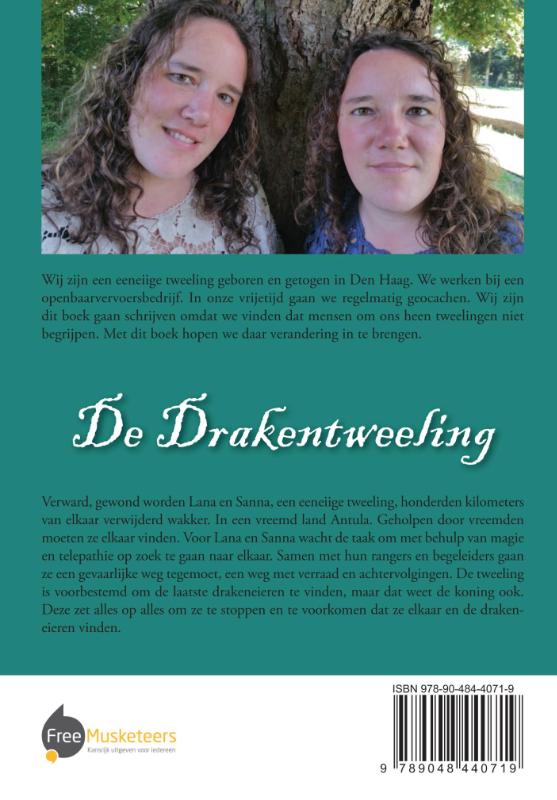 De drakentweeling achterkant