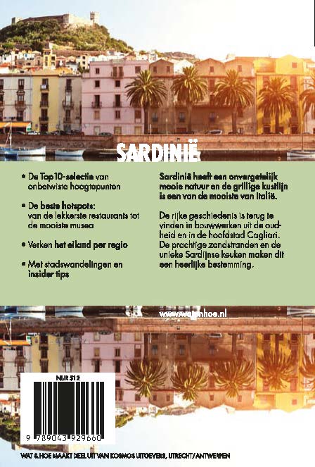 Sardinië / Wat & hoe reisgidsen achterkant