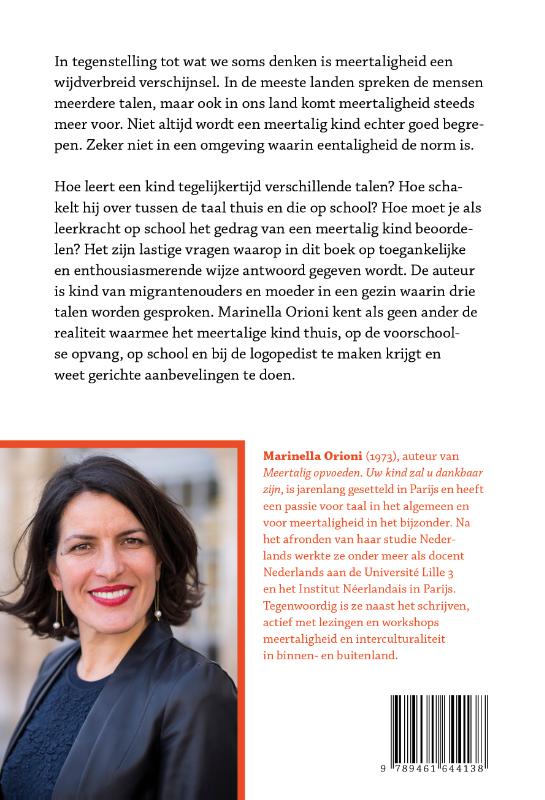 Het meertalige kind achterkant