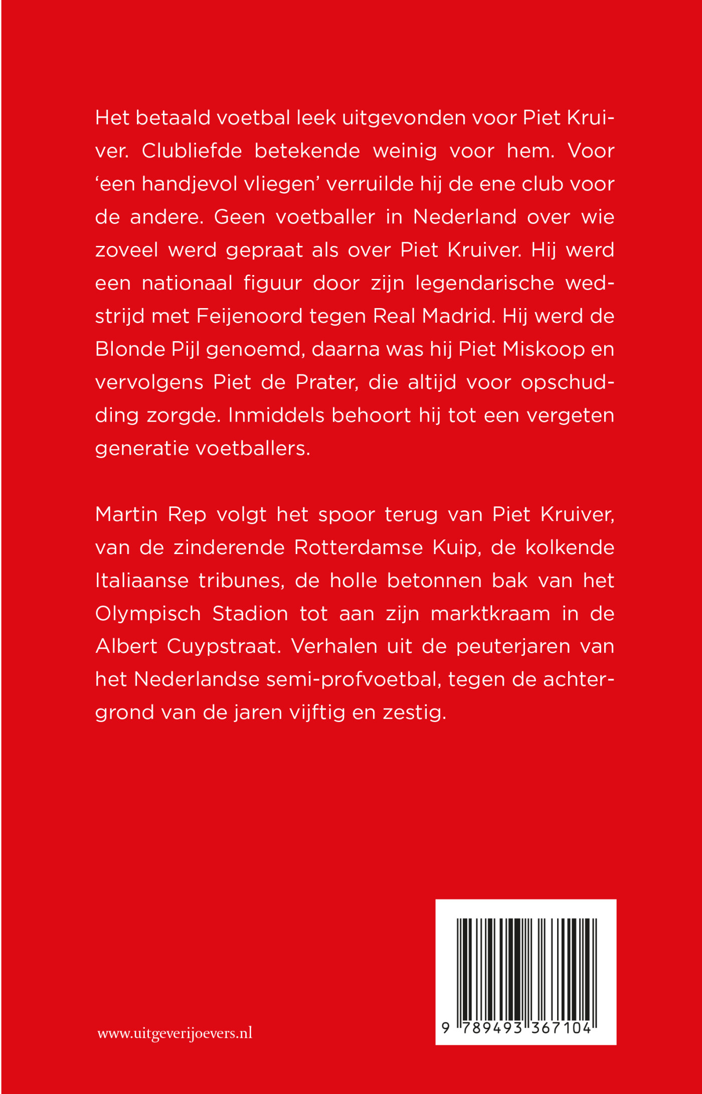 Piet Kruiver achterkant