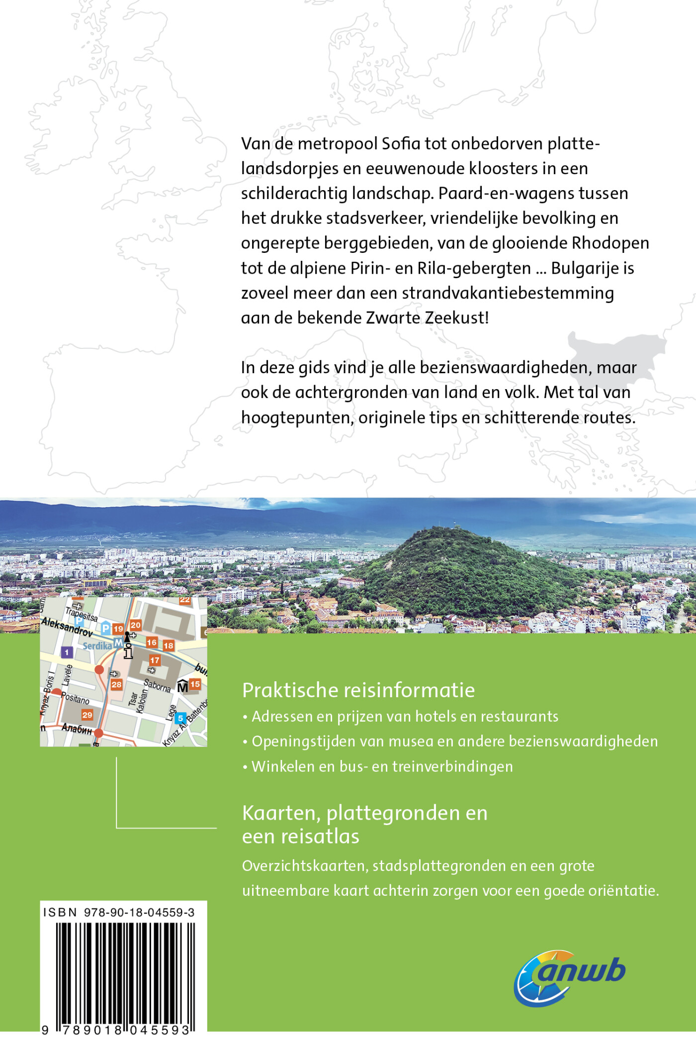 Bulgarije wereldreisgids / ANWB Wereldreisgids achterkant