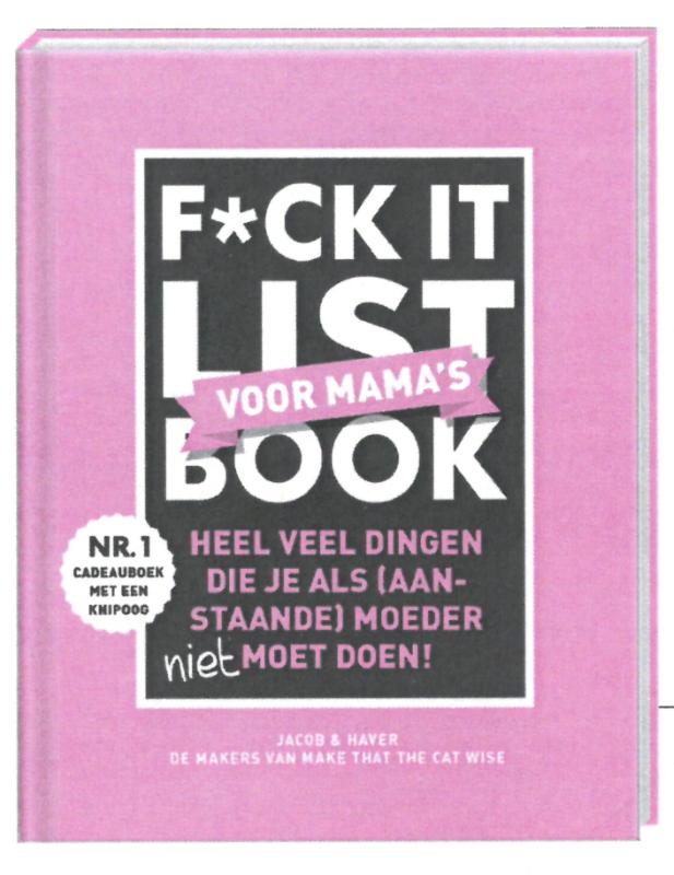 ImageBooks Factory F*ck It List Voor Mama's